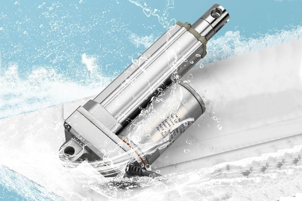 Waterproof 12V marine linear actuator for boats and yachts